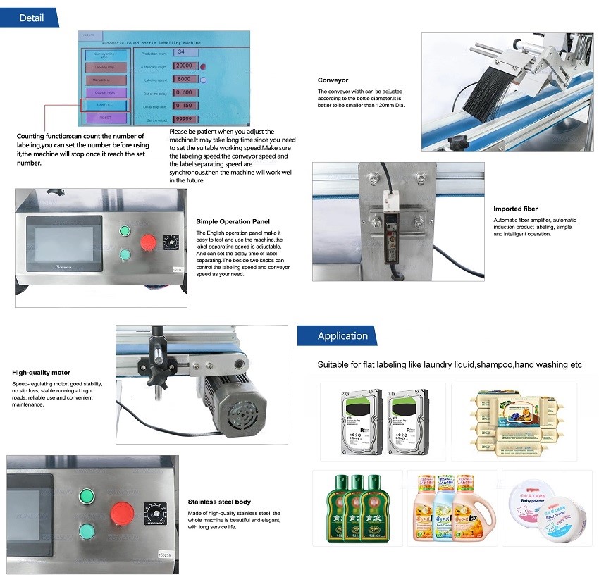 may dan nhan phang- flat labelling machines ALTB-150P