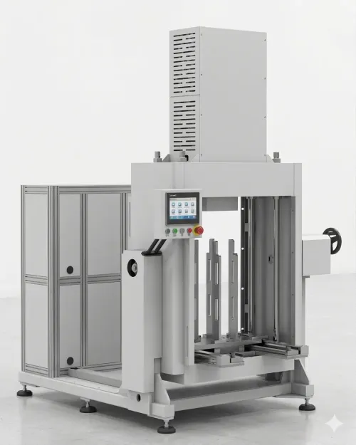 Máy xếp chồng và ép ngăn xếp bán tự động