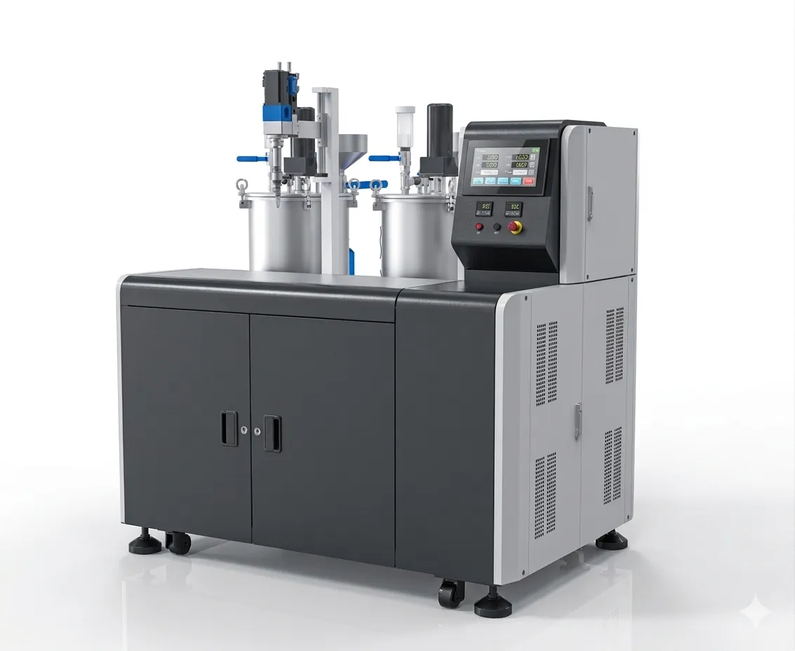 Máy bơm keo hai thành phần SEC-S8700-E may bom keo hai thanh phan sec-s8700-e