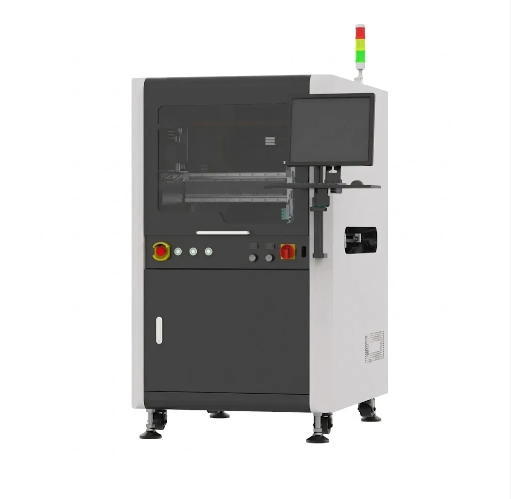 Máy phun keo tự động có tích hợp tia UV May phun keo tu dong co tich hop tia UV