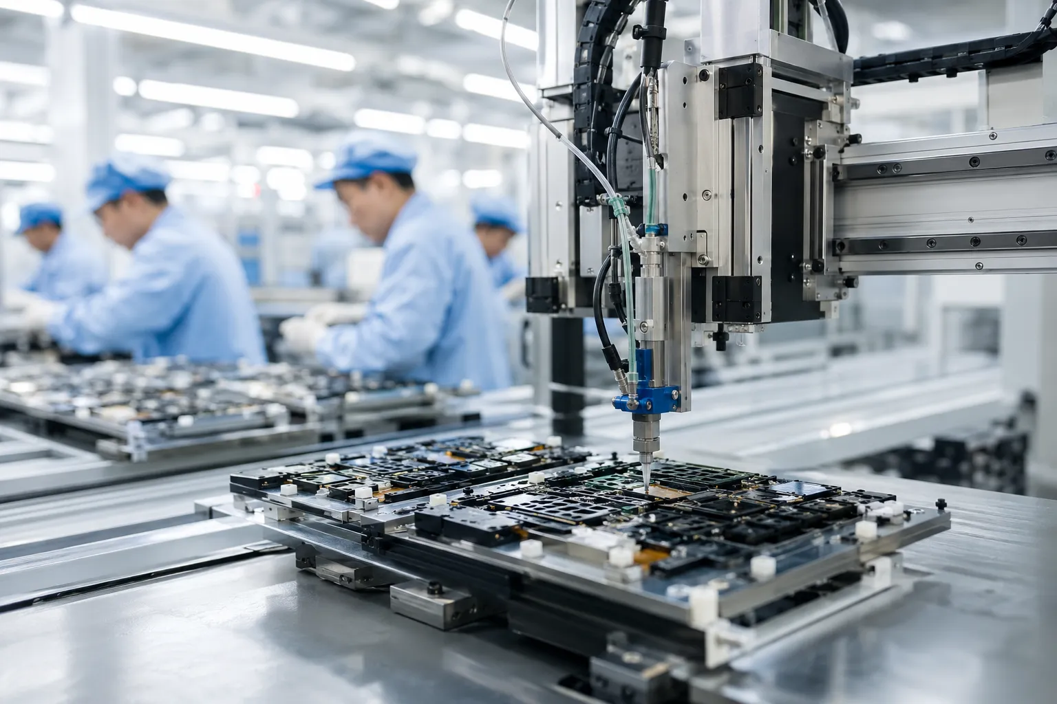 Máy cấp keo tự động trong sản xuất công nghiệp May cap keo tu dong trong san xuat cong nghiep