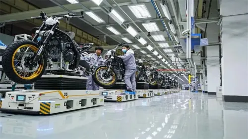 Dây chuyền lắp ráp xe máy